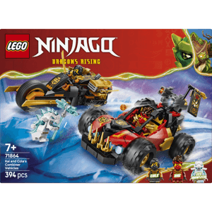 LEGO NINJAGO Kai and Cole’s Combiner Vehicles 71864